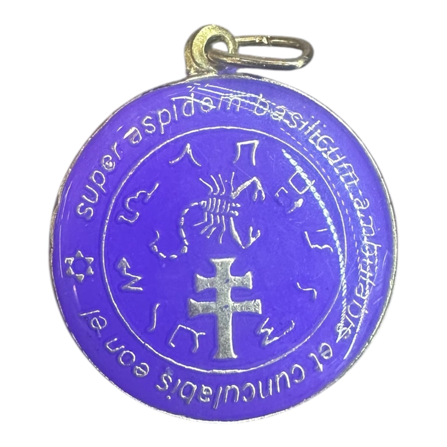 Exterminador Talisman Amulento Encapsulado Y Baño De Oro 3cm by ARTICULOS ESOTERICOS LETY