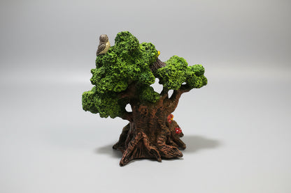 Cascada De Humo Árbol De Resina Chico 16cm Verde by HEREJE