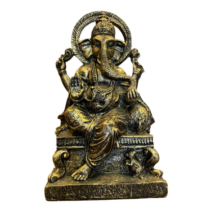 Ganesh Prosperidad Azul/negro 16 Cm by ARTICULOS ESOTERICOS LETY