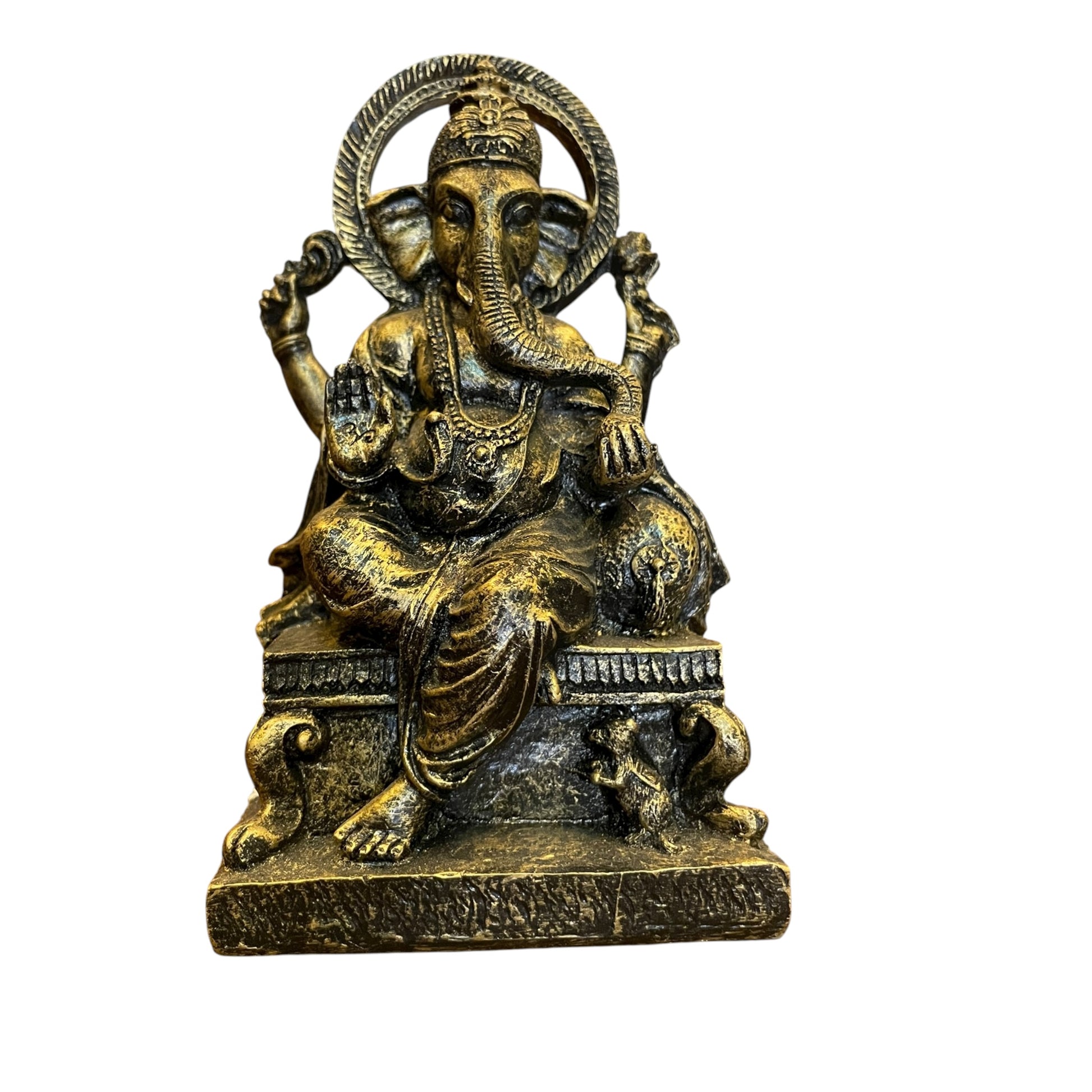 Ganesh Prosperidad Azul/negro 16 Cm by ARTICULOS ESOTERICOS LETY