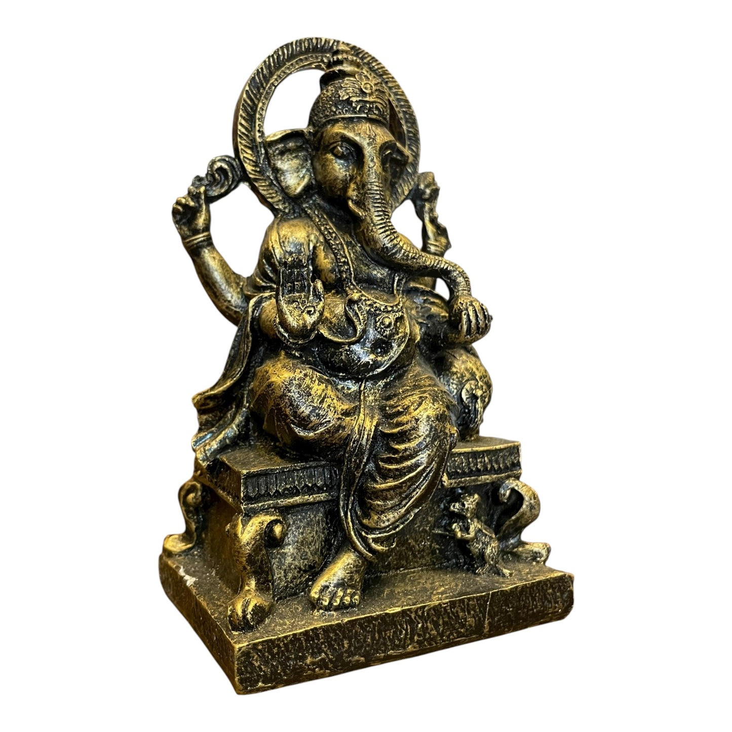 Ganesh Prosperidad Azul/negro 16 Cm by ARTICULOS ESOTERICOS LETY