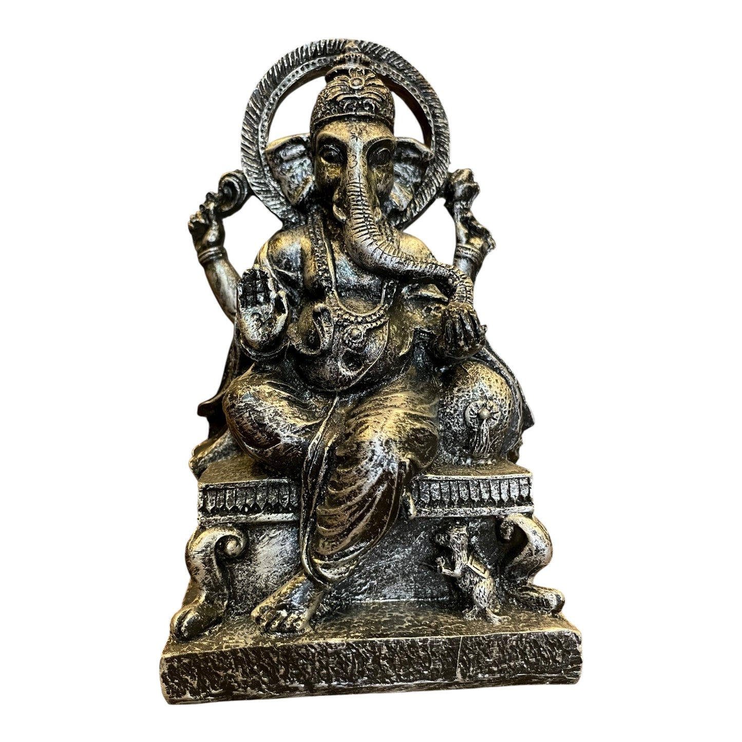 Ganesh Prosperidad Azul/negro 16 Cm by ARTICULOS ESOTERICOS LETY