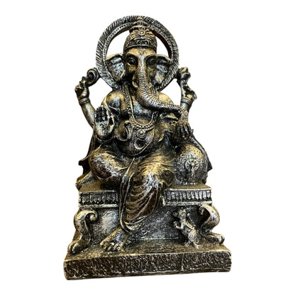 Ganesh Prosperidad Azul/negro 16 Cm by ARTICULOS ESOTERICOS LETY