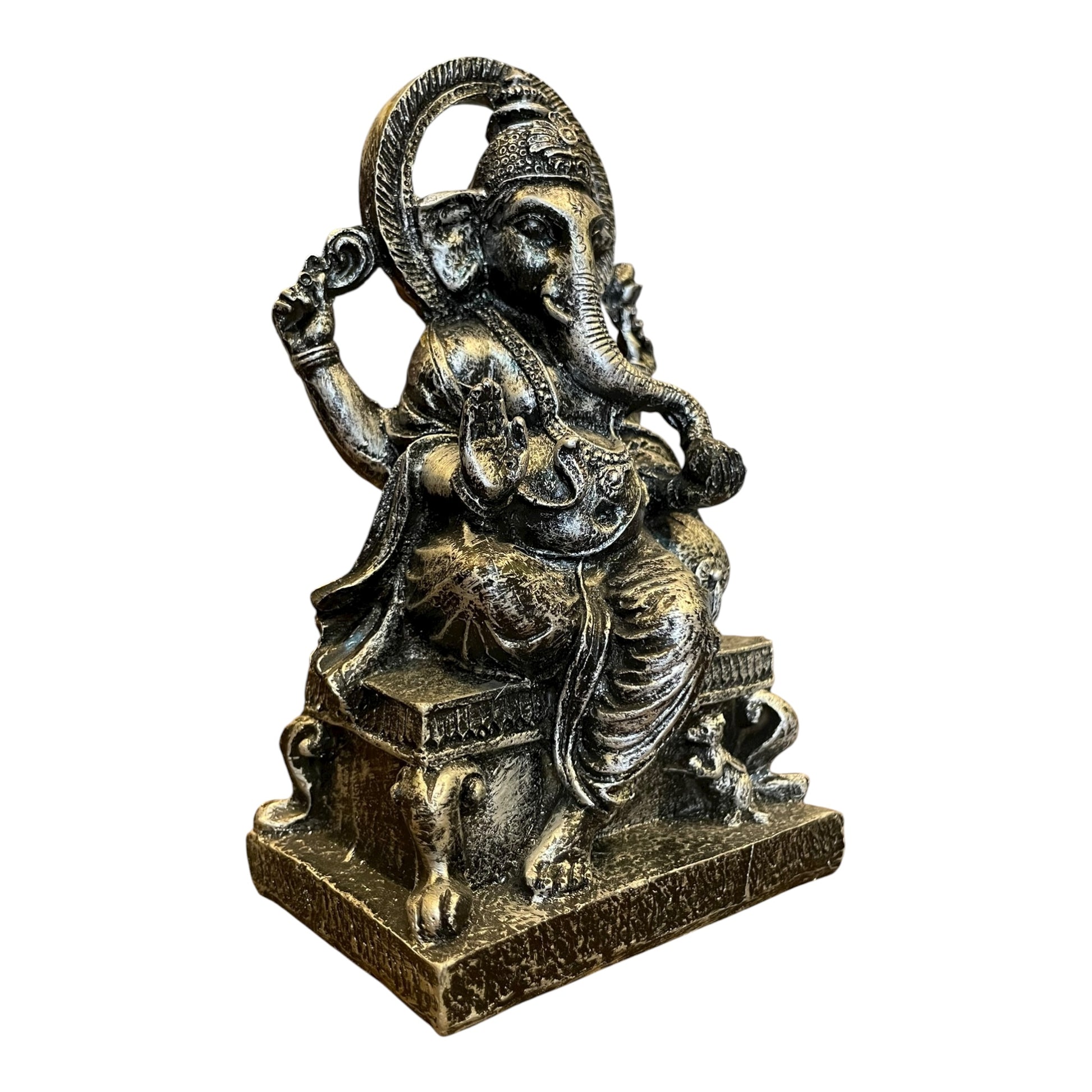 Ganesh Prosperidad Azul/negro 16 Cm by ARTICULOS ESOTERICOS LETY