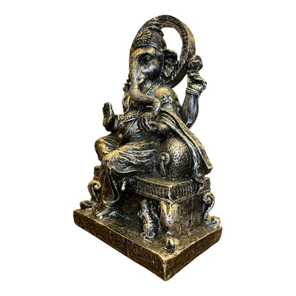 Ganesh Prosperidad Azul/negro 16 Cm by ARTICULOS ESOTERICOS LETY