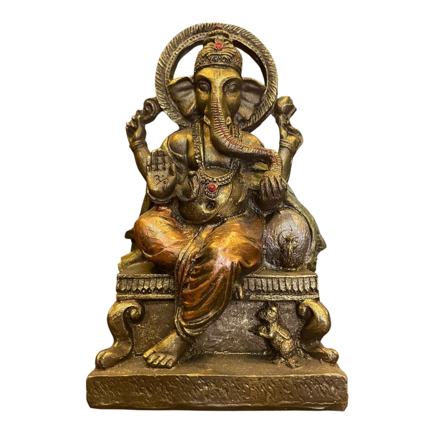 Ganesh Prosperidad Azul/negro 16 Cm by ARTICULOS ESOTERICOS LETY