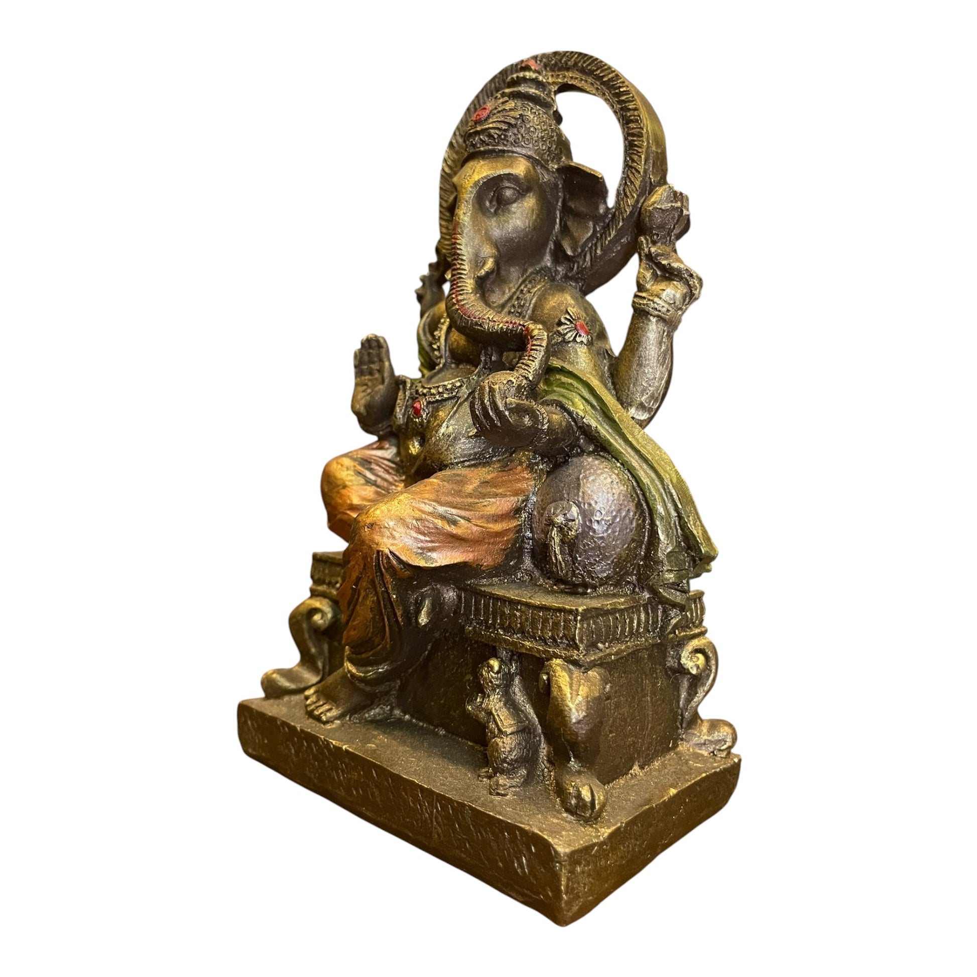 Ganesh Prosperidad Azul/negro 16 Cm by ARTICULOS ESOTERICOS LETY