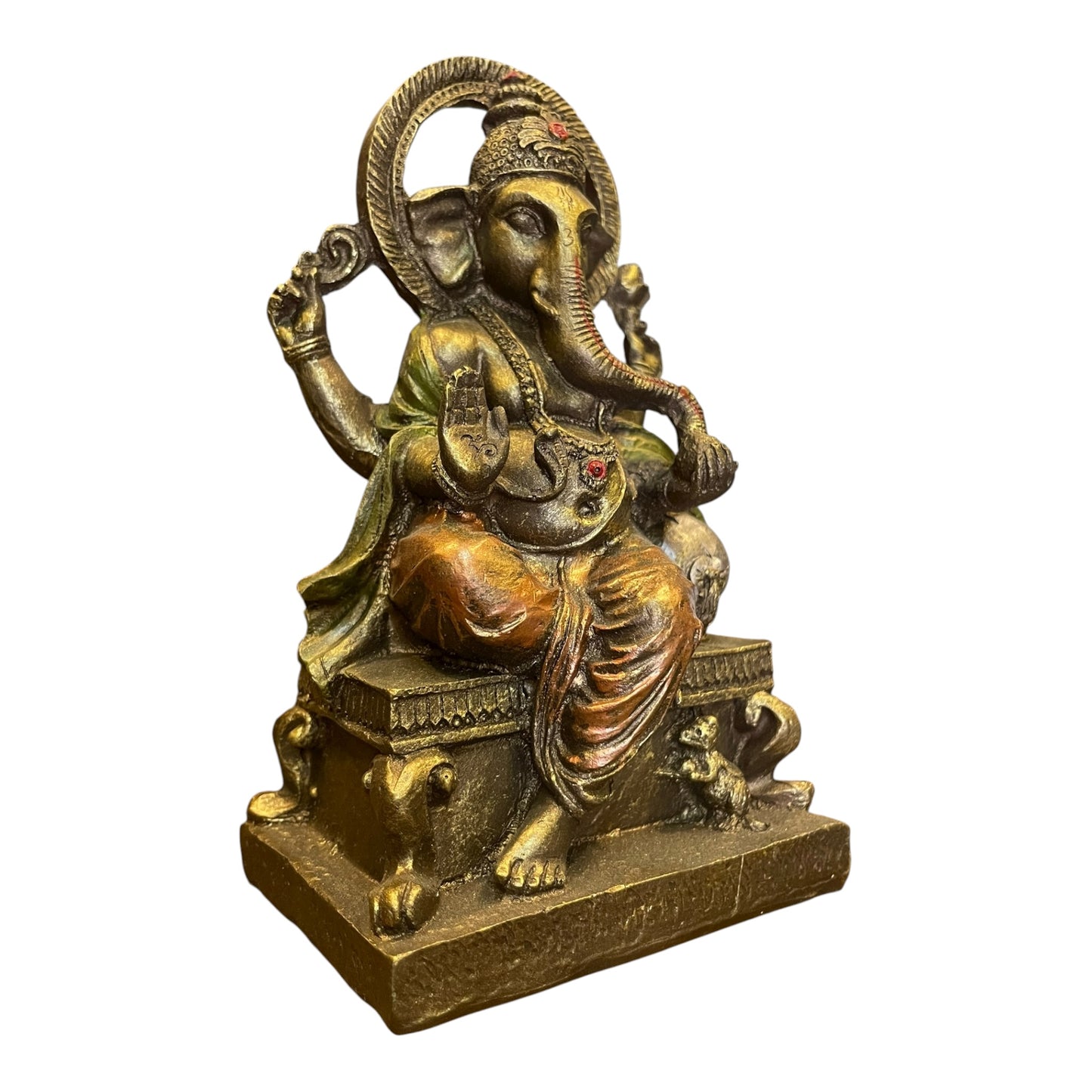 Ganesh Prosperidad Azul/negro 16 Cm by ARTICULOS ESOTERICOS LETY