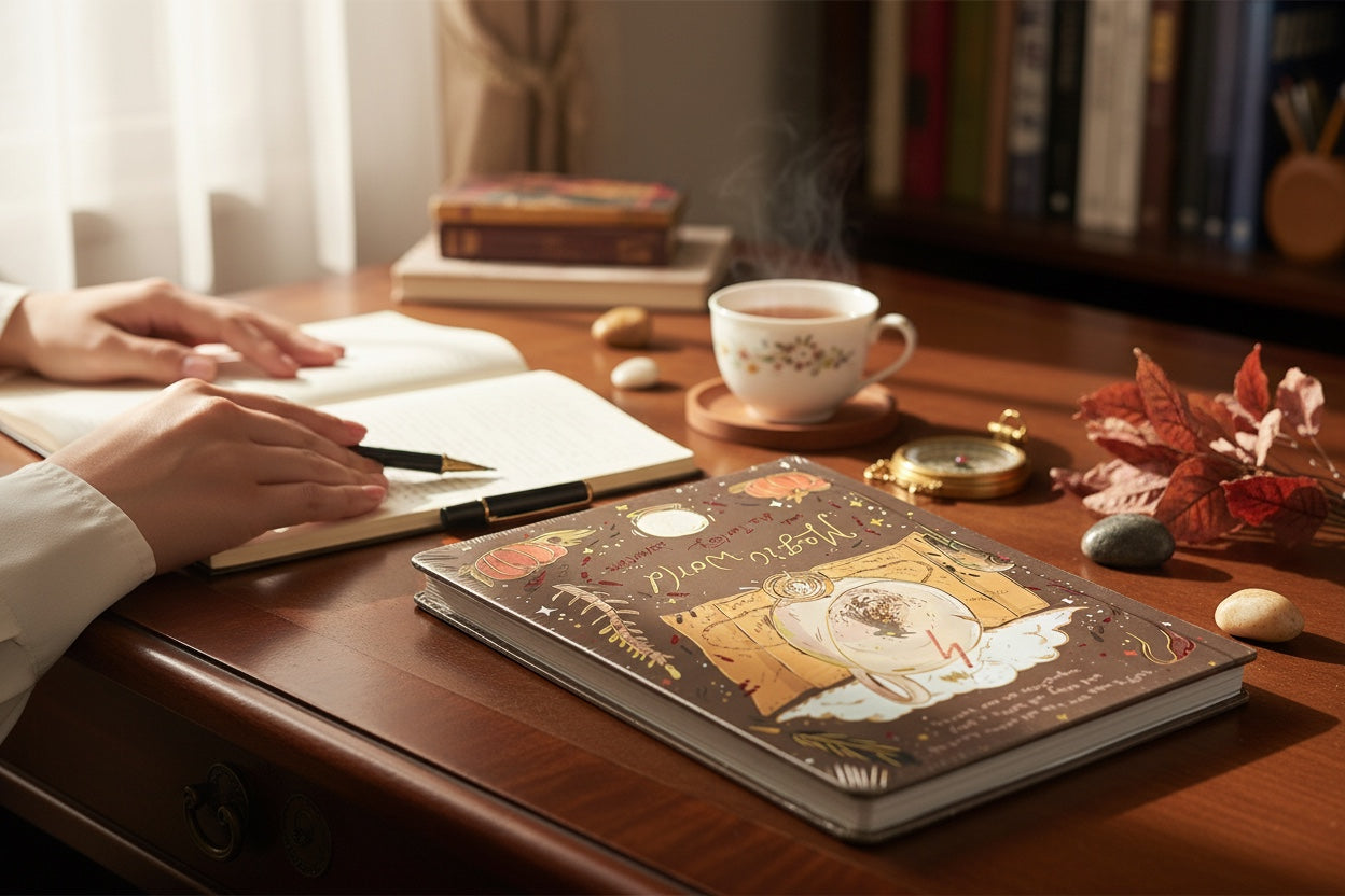 Grimorio Magic World: Libreta De Hechizos Dura by HEREJE
