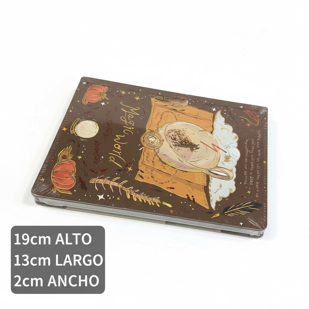 Grimorio Magic World: Libreta De Hechizos Dura by HEREJE