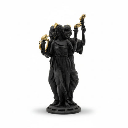 Estatua Hecate Triple Diosa Resina 21cm by HEREJE