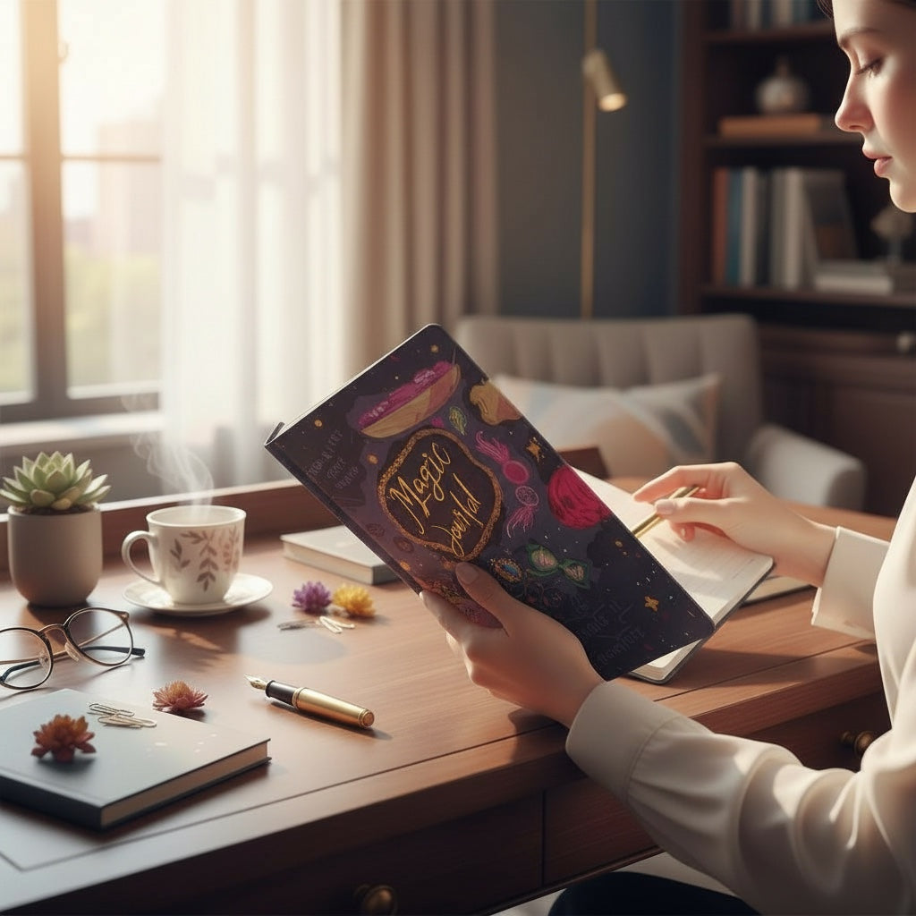 Grimorio Magic World: Libreta De Hechizos Dura by HEREJE