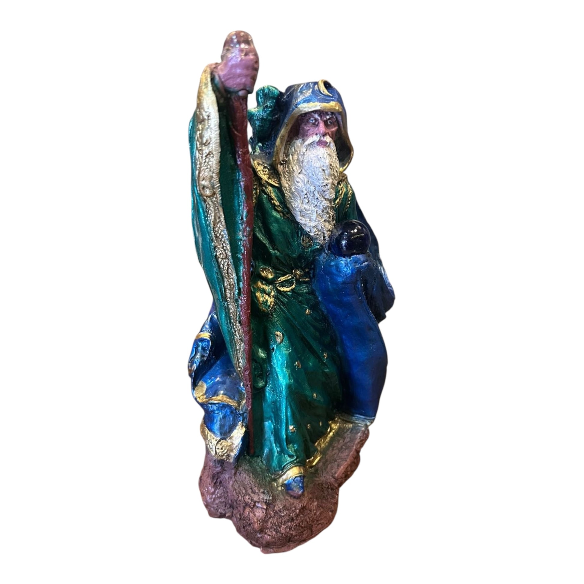 Merlin Ritualizado Figura 31 Cm Alto En Resina by HEREJE