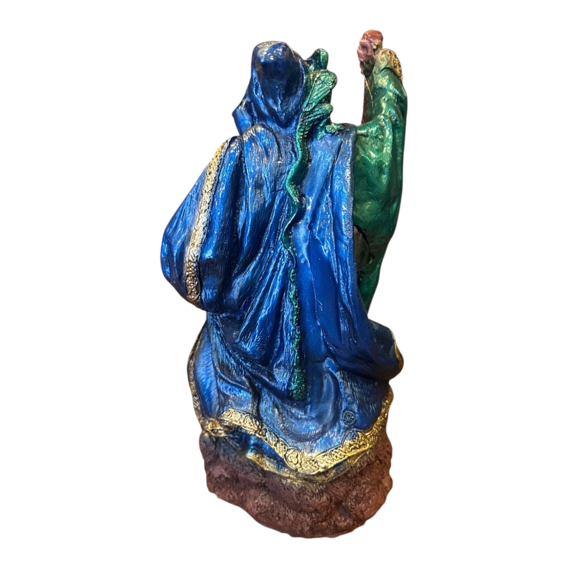 Merlin Ritualizado Figura 31 Cm Alto En Resina by HEREJE