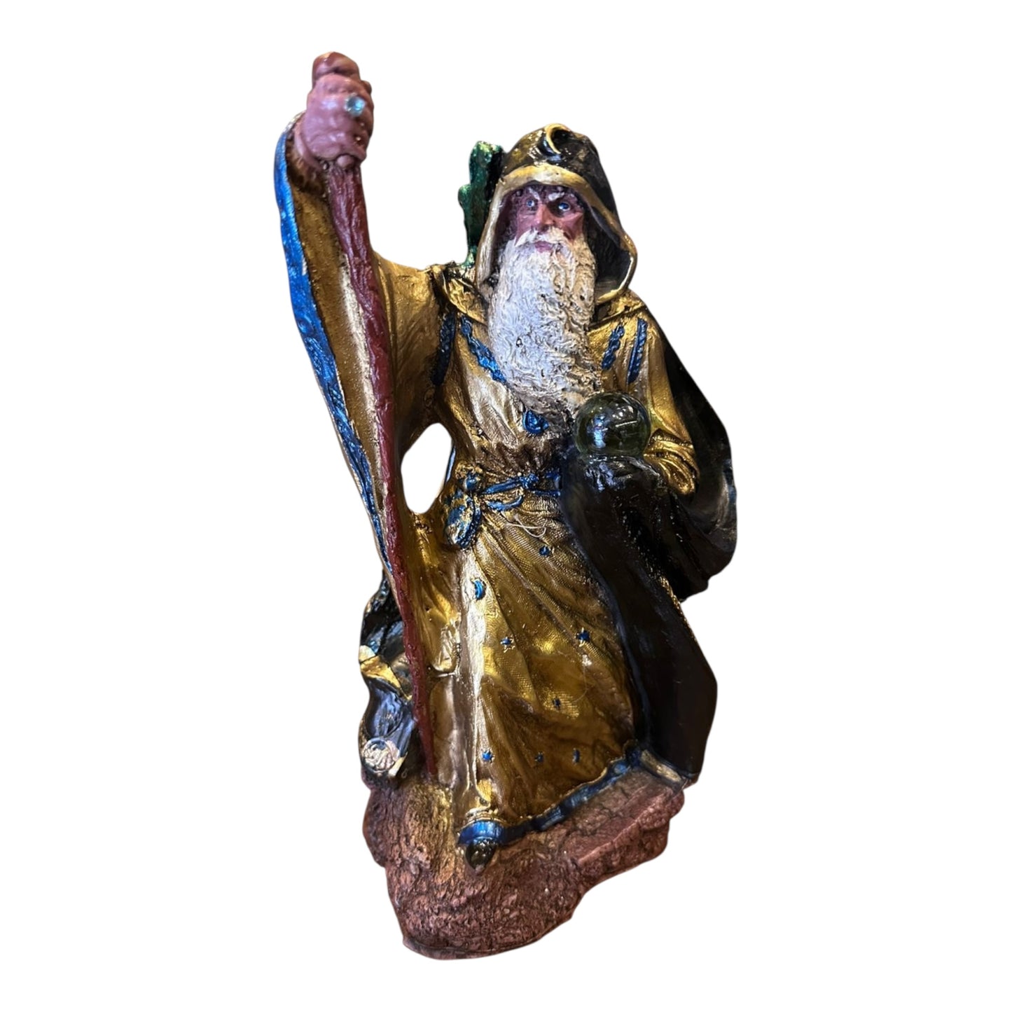 Merlin Ritualizado Figura 31 Cm Alto En Resina by HEREJE