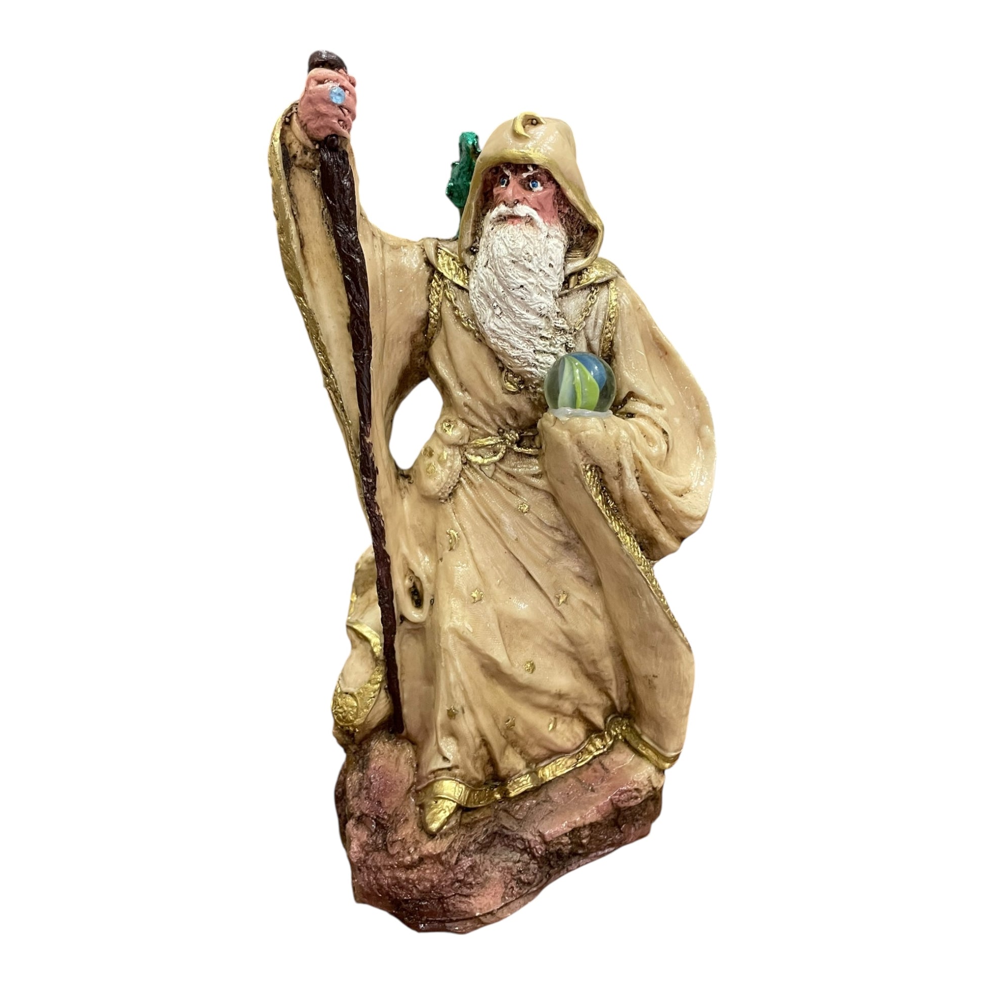 Merlin Ritualizado Figura 31 Cm Alto En Resina by HEREJE