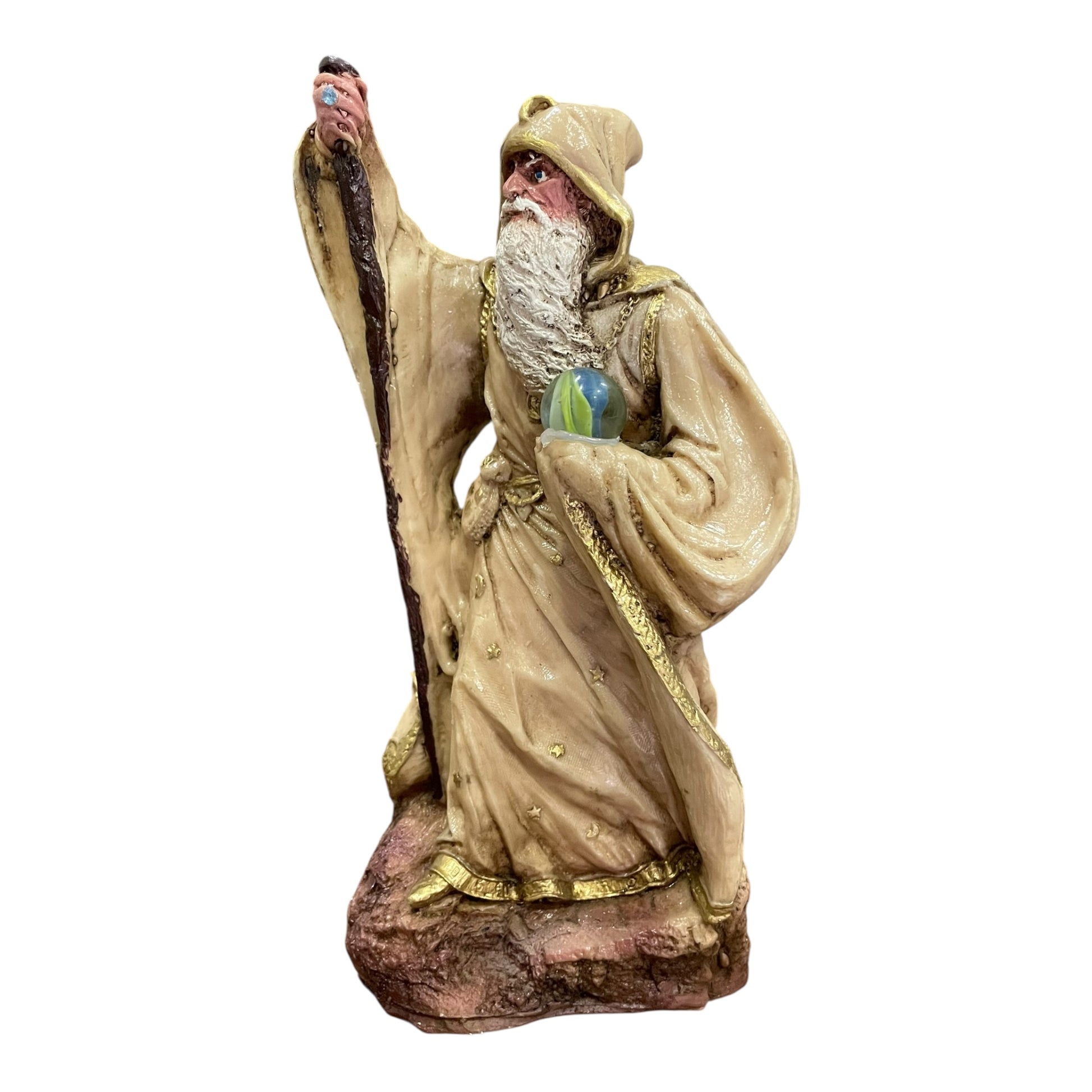 Merlin Ritualizado Figura 31 Cm Alto En Resina by HEREJE