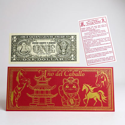 Sobre Rojo Del Año Chino Grande 22.5x9 by ARTICULOS ESOTERICOS LETY