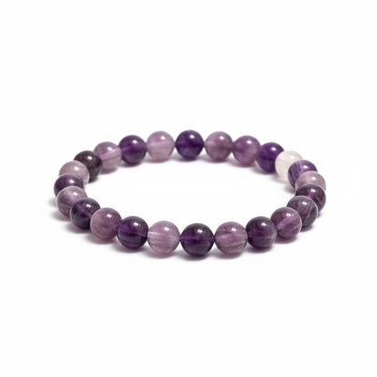 Pulsera Quartz Mediana De Cuarzo Pulido 8mm by HEREJE
