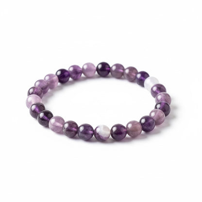 Pulsera Quartz Mediana De Cuarzo Pulido 8mm by HEREJE