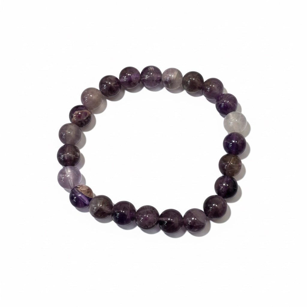 Pulsera Quartz Mediana De Cuarzo Pulido 8mm by HEREJE