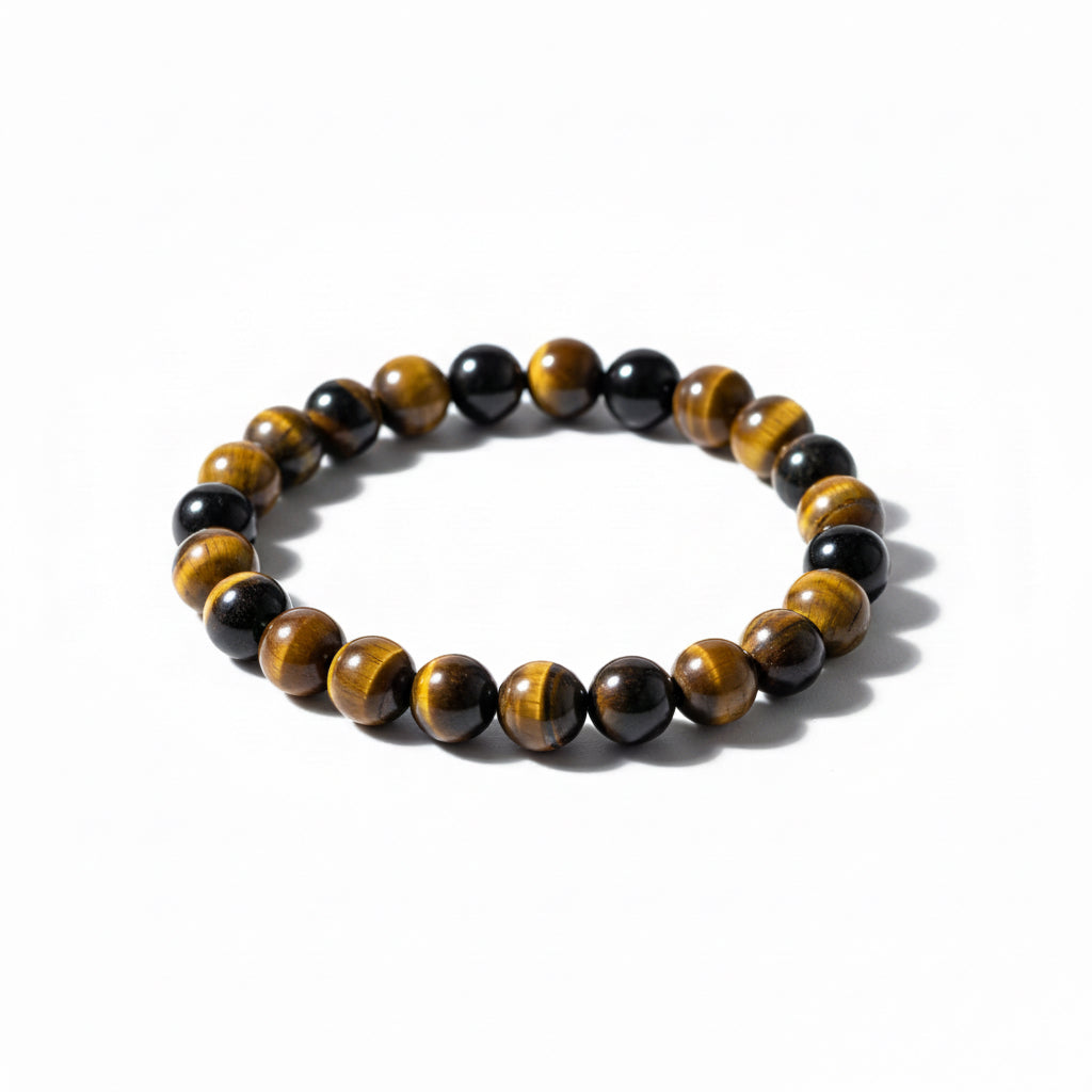 Pulsera Quartz Mediana De Cuarzo Pulido 8mm by HEREJE