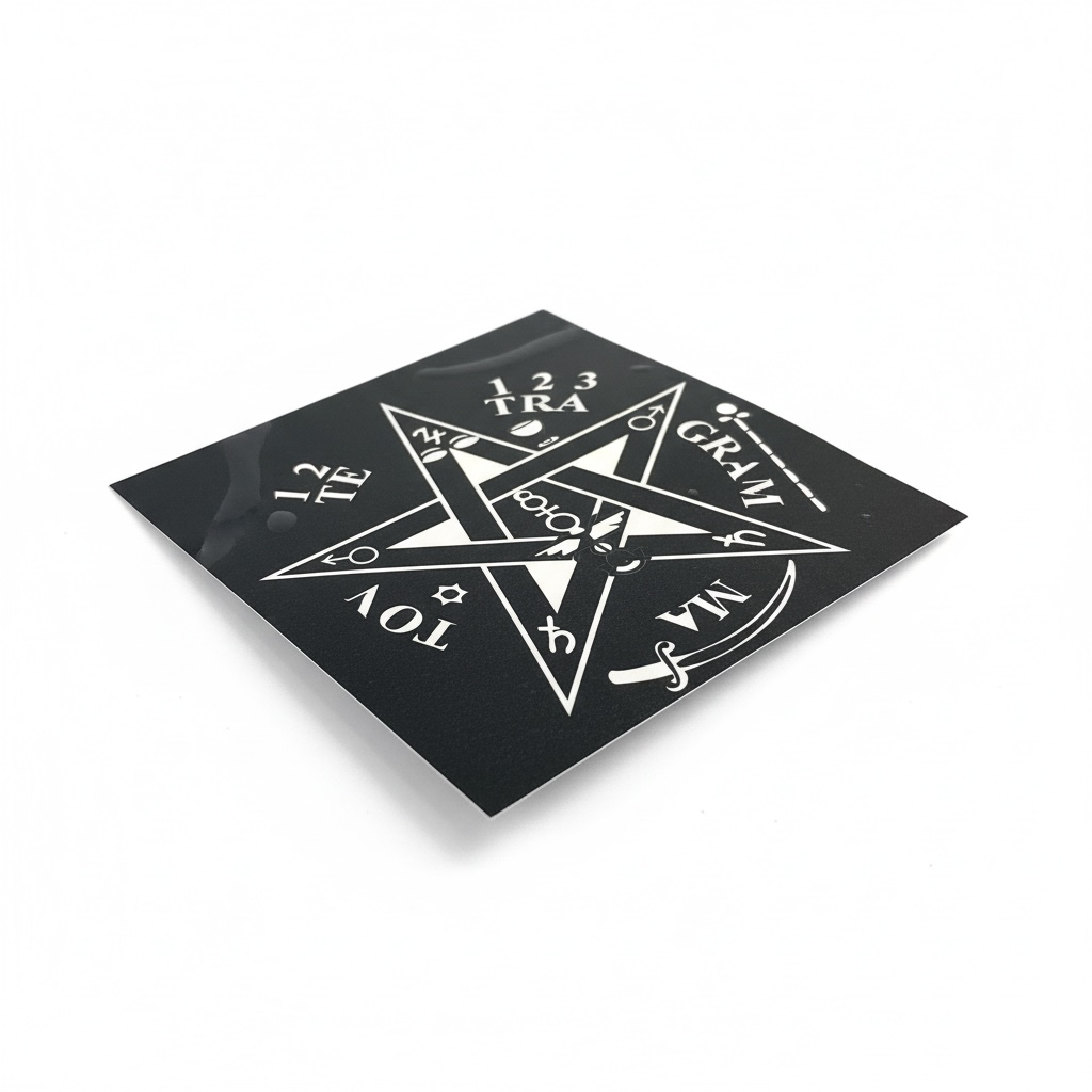 Tetragramaton Calcomanía Estampa Stickers 9cm by ARTICULOS ESOTERICOS LETY